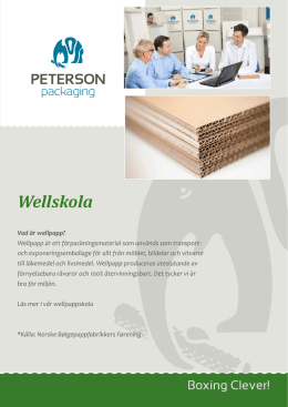 Wellskola - Peterson Packaging