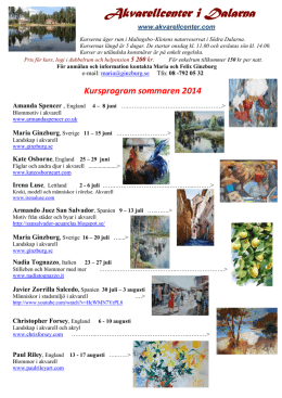 Ac i Dalarna Kursprogram 2014,int. kort