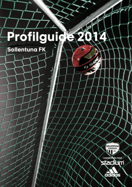 Profilguide 2014 Sollentuna FK