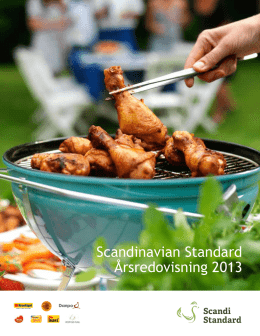 Scandi Standard årsredovisning 2013