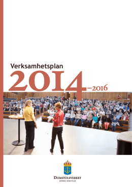 Verksamhetsplan 2014-2016 - Hovrätten för Övre Norrland