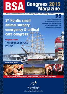 Congress 2015 Magazine
