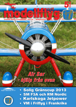 Air Sar - Modellflygnytt på nätet