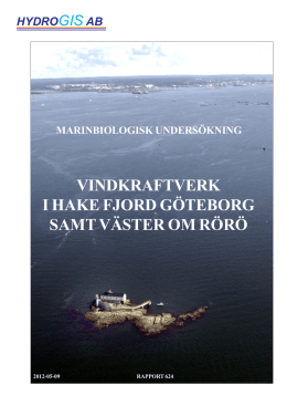 områdesbeskrivning - Vindplats Göteborg