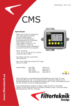 RMF CMS.indd - Filterteknik