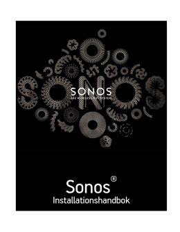 Sonos Setup Guide