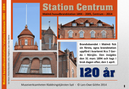 Malmös station centrum