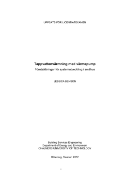 Lic. avhandling