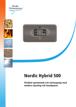 Nordic Hybrid 500 - Nordic Värmesystem