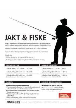 JAKT & FISKE - Newsfactory