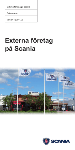 Externa företag på Scania