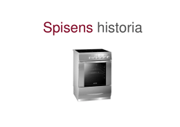 Spisens-historia pdf