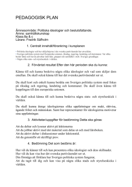 PEDAGOGISK PLAN åk8 sh.pdf - Välkommen till Haninge kommuns