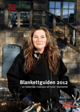 Blankettguiden 2012
