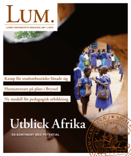 LUM 1 – 2014 - Lunds universitet