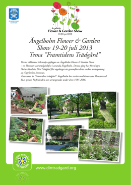 Ängelholm Flower & Garden Show 19-20 juli 2013