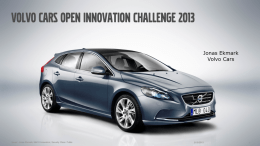 volvo cars open innovation challenge 2013