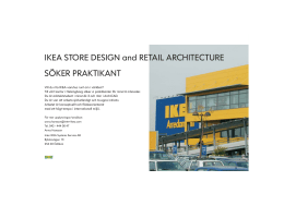 IKEA STORE DESIGN and RETAIL ARCHITECTURE SÖKER