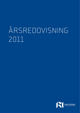 ÅRSREDOVISNING 2011 - Rekryteringsmyndigheten