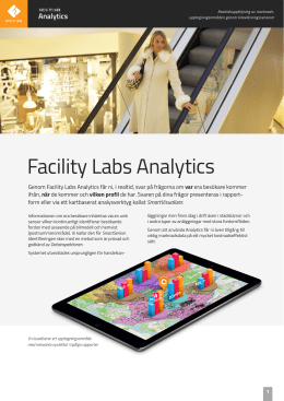 Facility Labs Analytics