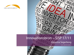 Innovationsbron – SiSP 17/11