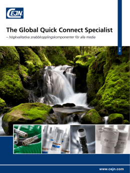 The Global Quick Connect Specialist
