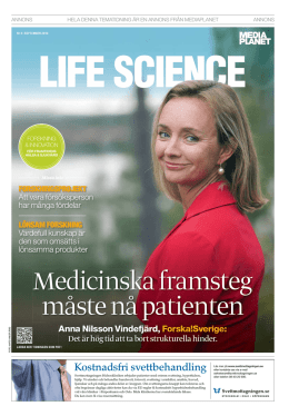 Life Science - Forska!Sverige