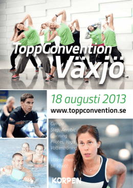 18 augusti 2013 - TOPPConvention