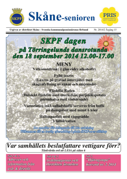 Nr 2 - SKPF distrikt Skåne