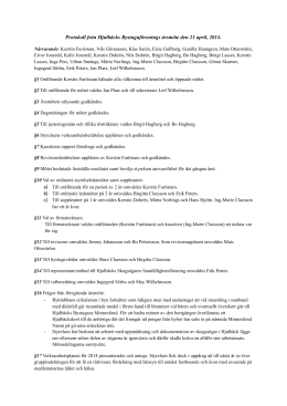 Årsmötes protokoll 2014 (PDF)