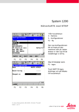 System 1200 - Leica Geosystems