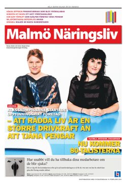 110215 Malmö Näringsliv