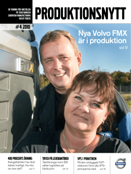 Nya Volvo FMX är i produktion - Ord