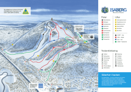 Karta över skidområdet.
