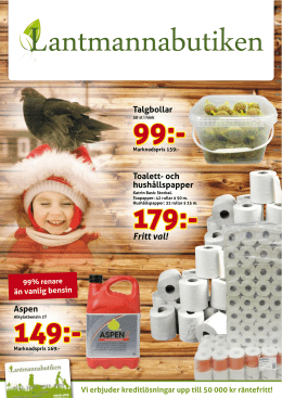 Ny katalog ute nu Ladda ner katalogen i pdf Gäller 2014-02