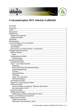 Verksamhetsplan 2015 Abbekås GK 617.41 Kb PDF