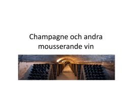 Champagne och andra mousserande vin