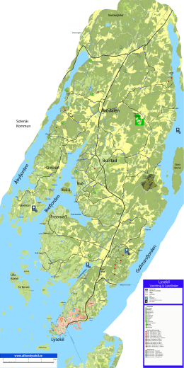 Här kan du ladda ner en karta över vandringslederna i Lysekils