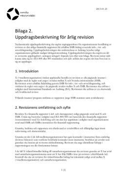 Bilaga 2. - Svenska missionsrådet