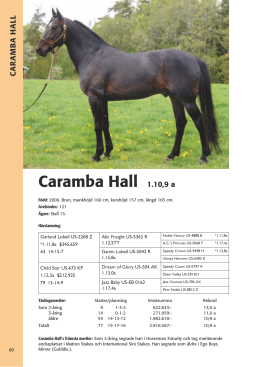 Caramba Hall 1.10,9 a