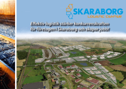 Svensk PDF - Skaraborg Logistic Center