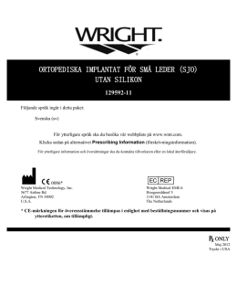 129592-11 - Wright Medical Technology, Inc.