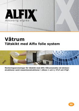 Alfix Folie System