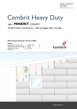 Cembrit Heavy Duty