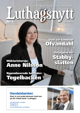 Anne Nilsson Tegelbacken Ofvandahl Stabby- slätten