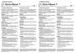 DC Etch+Bond 1 DC Etch+B
