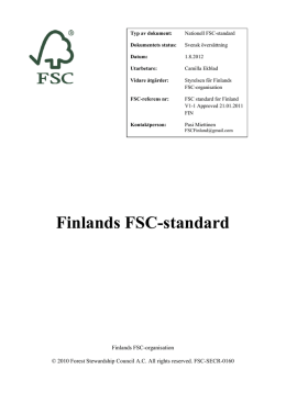 Finlands FSC