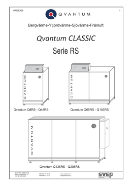 Serie RS Qvantum CLASSIC