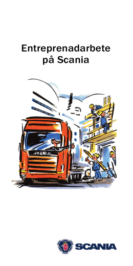 Entreprenadarbete på Scania