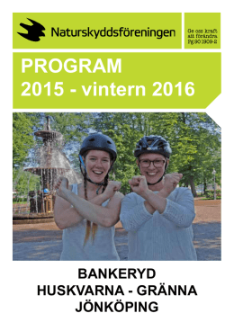 Programmet 2015 - Jönköping
